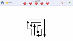 화살표 퍼즐(ARROW OUT AND LINKER) 게임하기