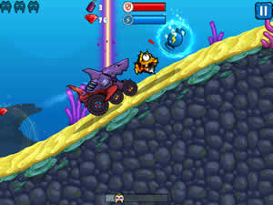 광란의 질주 수중 버전(Car Eats Car: Underwater Adventure) 게임하기