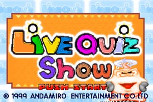 라이브 퀴즈 쇼(Live Quiz Show)