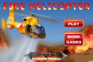 헬리콥터 불끄기 게임(Fire Helicopter)