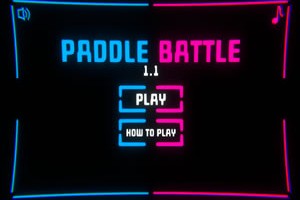 2인용 패들 게임(Paddle Battle)