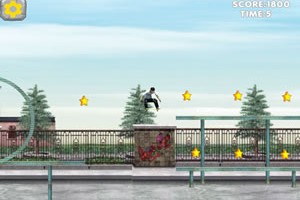 스케이트보드 시티 게임(Skateboard city)